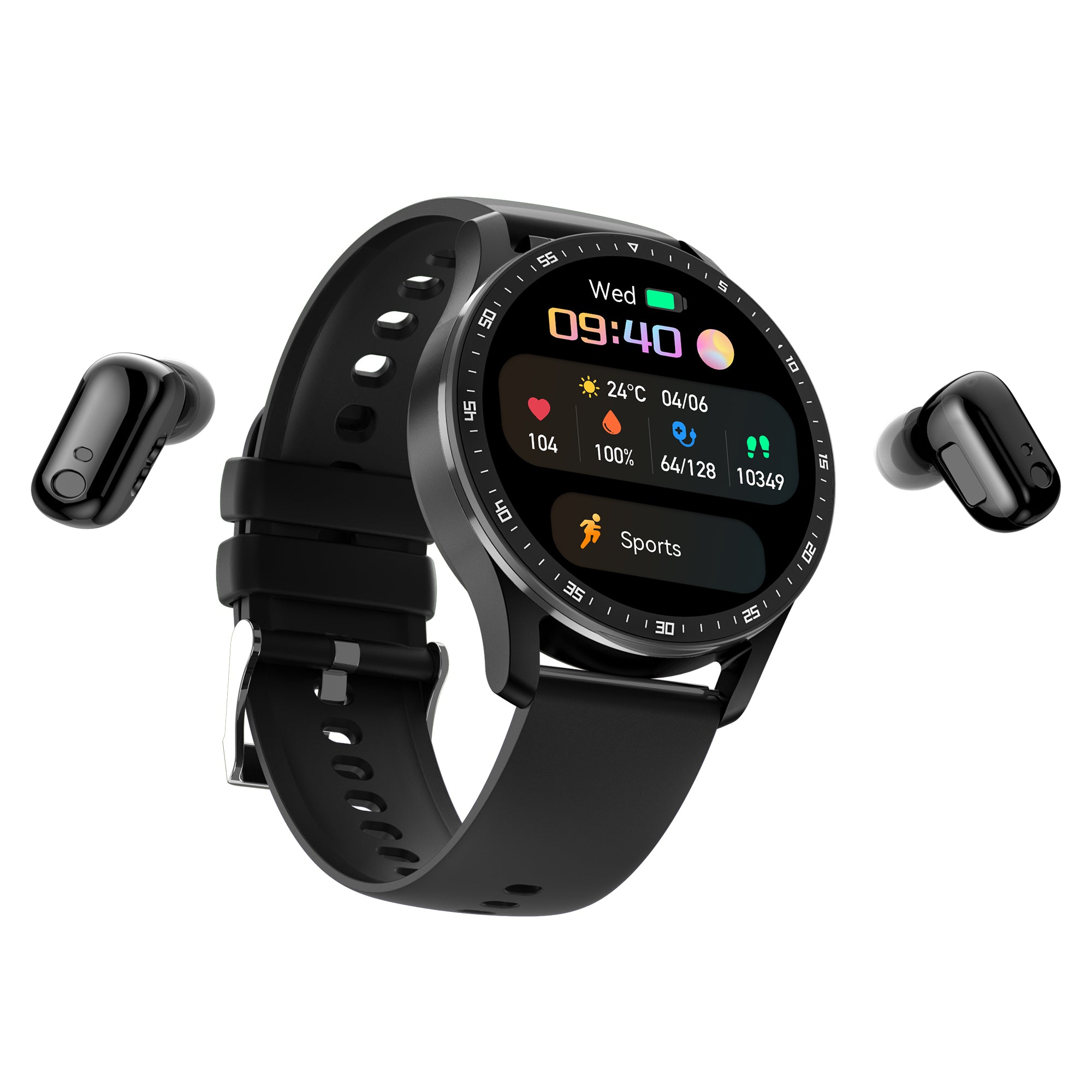 Smart Watch with Earbuds Deam Test Software Limited